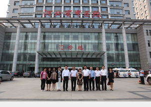 美国访问团到我院参观访问