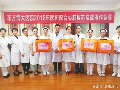 北京东方博大医院成功举办2018年心肺复苏技能操作竞赛